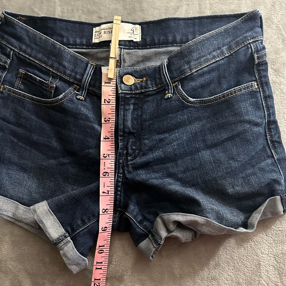 Abercrombie & fitch low rise denim shorts - Picture 5 of 11
